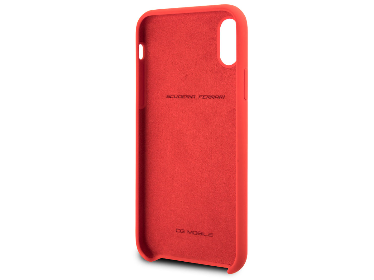 Ferrari Signature Case Rood - iPhone X/Xs hoesje