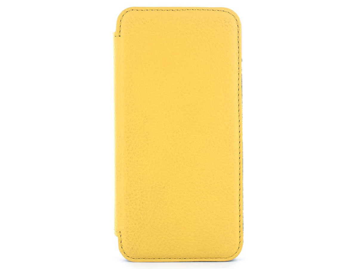 Greenwich Blake Folio Canary Yellow/Gold - iPhone X/Xs hoesje