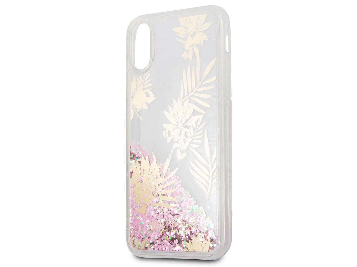 Guess Palm Spring Case Roze - iPhone X/Xs hoesje