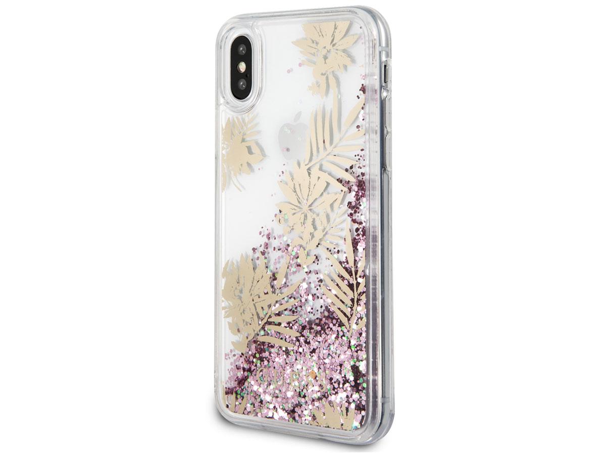 Guess Palm Spring Case Roze - iPhone X/Xs hoesje