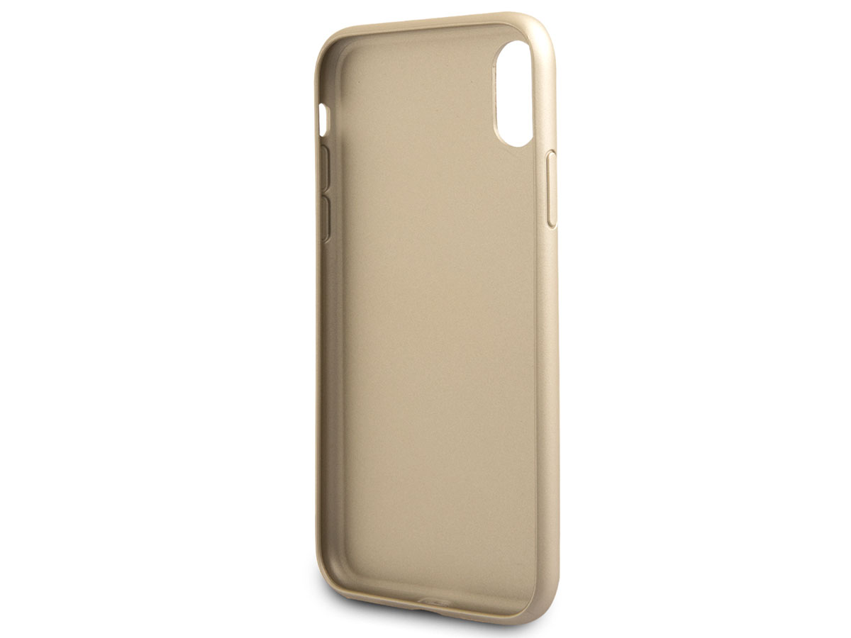 Guess Diamond Snow Flake Soft Case - iPhone X/Xs hoesje