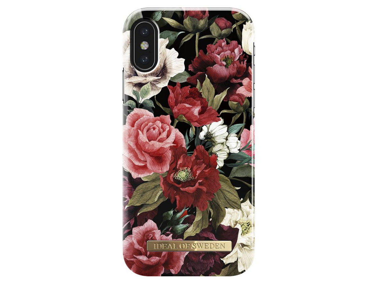 iDeal of Sweden Case Antique Roses - iPhone X/Xs hoesje