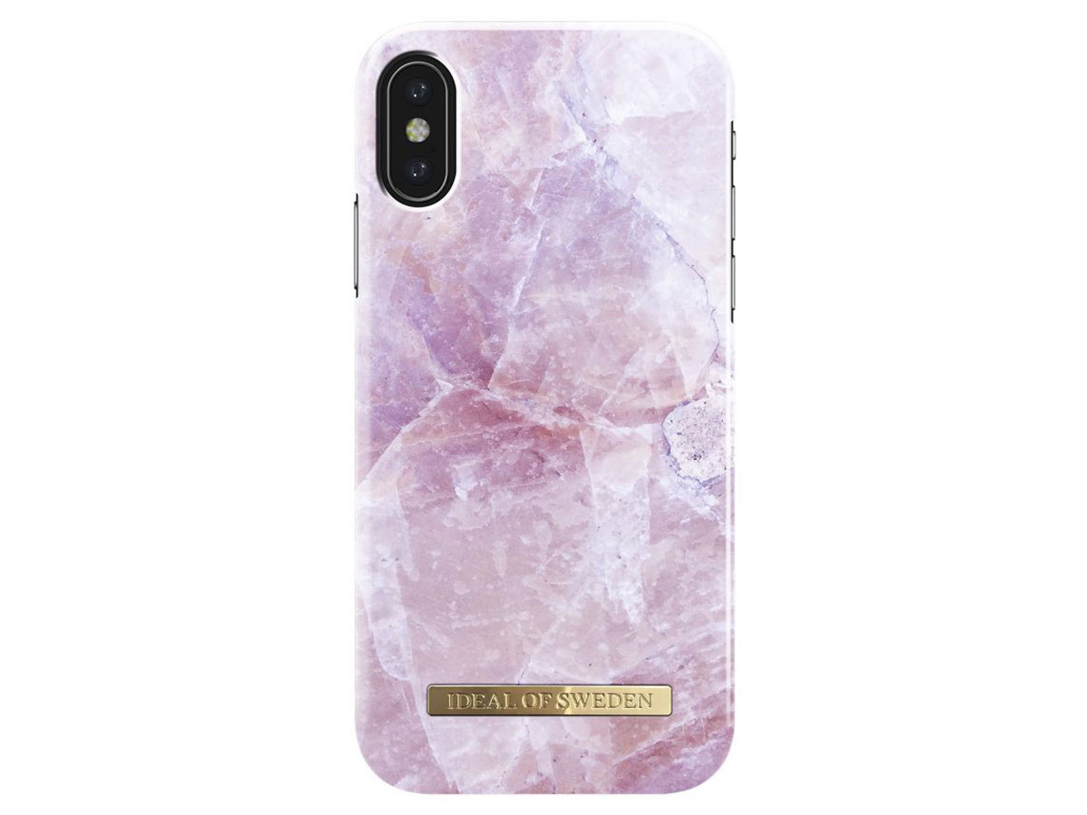 iDeal of Sweden Case Pink Marble - iPhone X/Xs hoesje