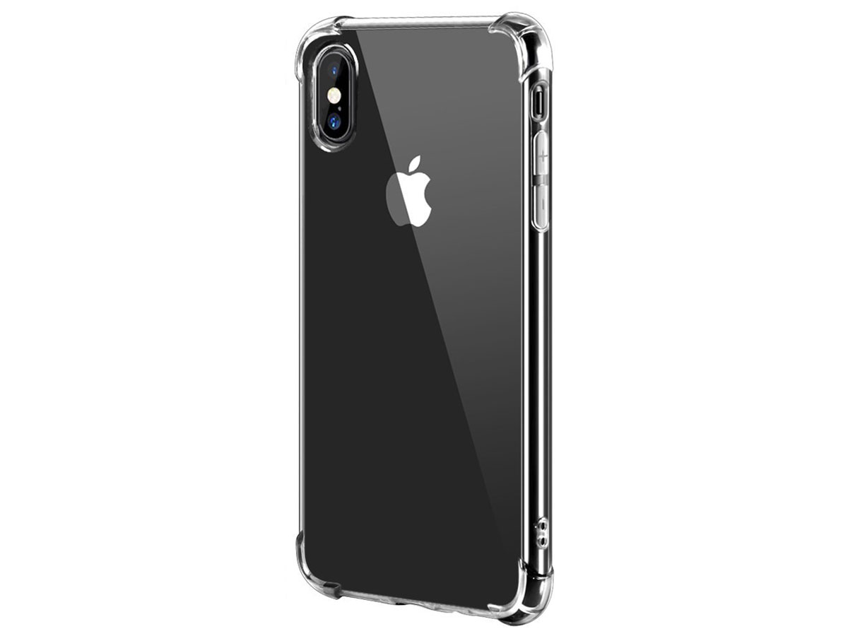 Crystal TPU Anti-Shock - Transparant iPhone X/Xs hoesje