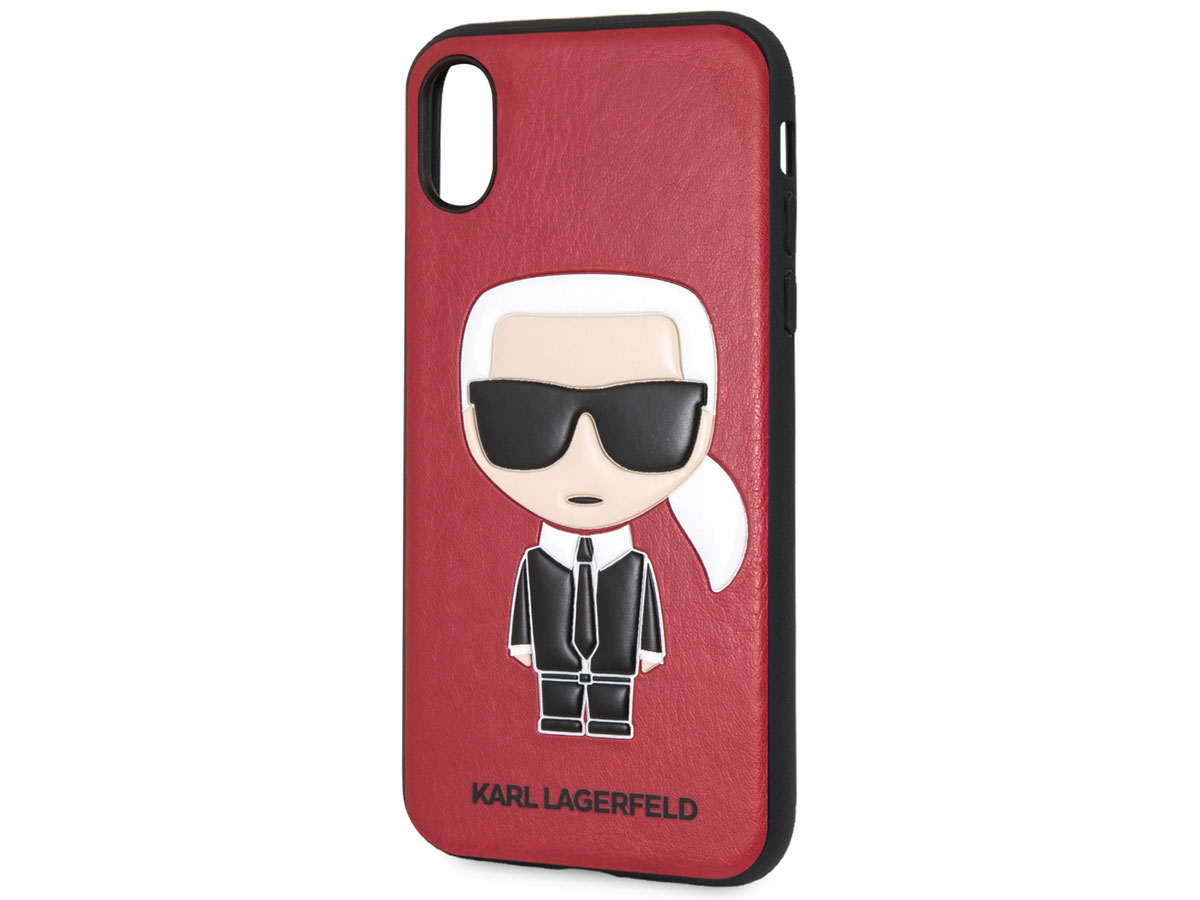 Karl Lagerfeld Iconic Case - iPhone X/Xs hoesje