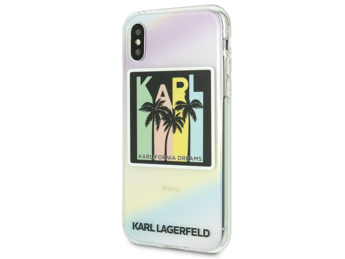 Karl Lagerfeld Karlifornia Dreams Case - iPhone X/Xs hoesje