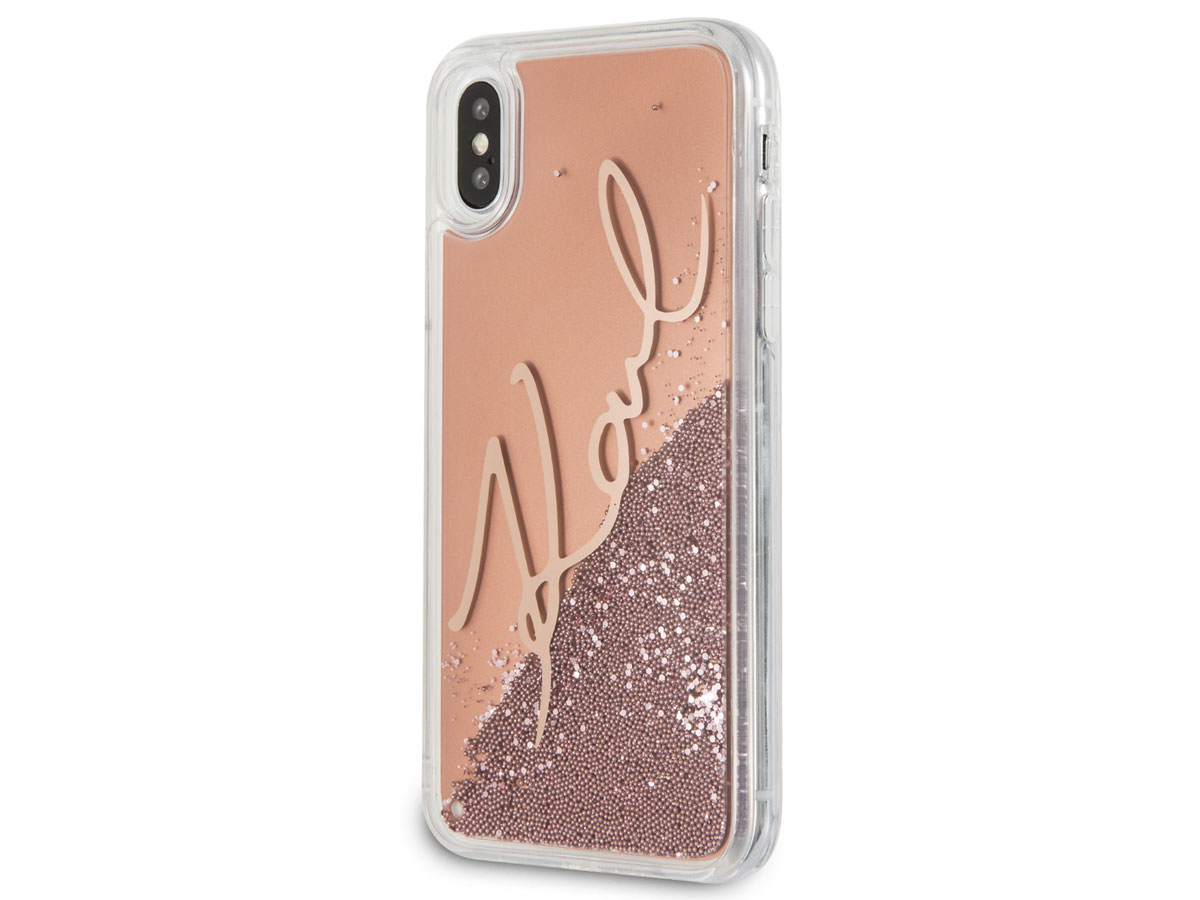 Karl Lagerfeld Signature Case - iPhone X/Xs hoesje