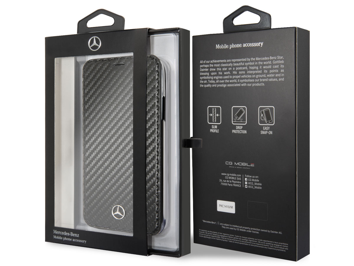 Mercedes-Benz Dynamic Bookcase - iPhone X/Xs hoesje