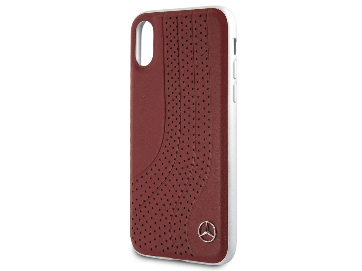 Mercedes-Benz Leather Case - iPhone X/Xs hoesje