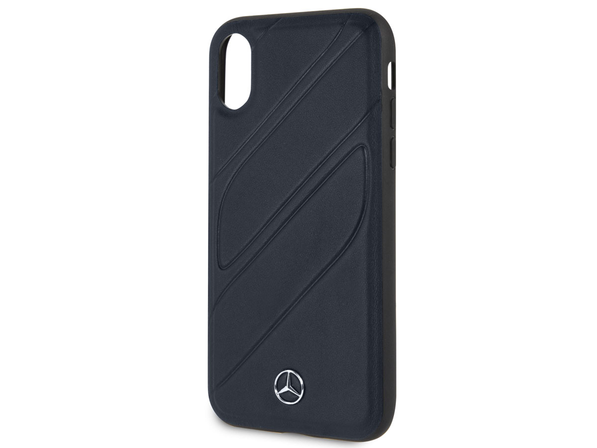 Mercedes-Benz Organic Case Navy - iPhone X/Xs Hoesje