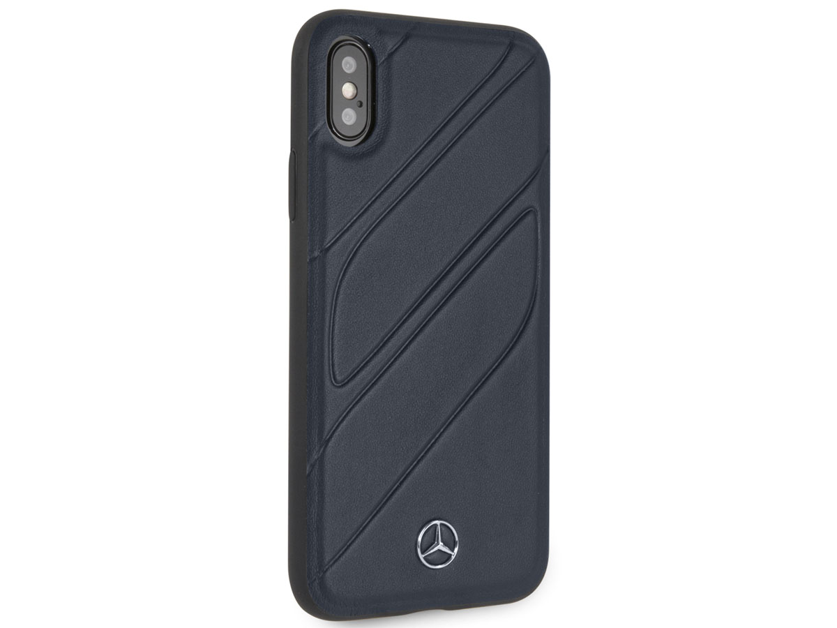 Mercedes-Benz Organic Case Navy - iPhone X/Xs Hoesje