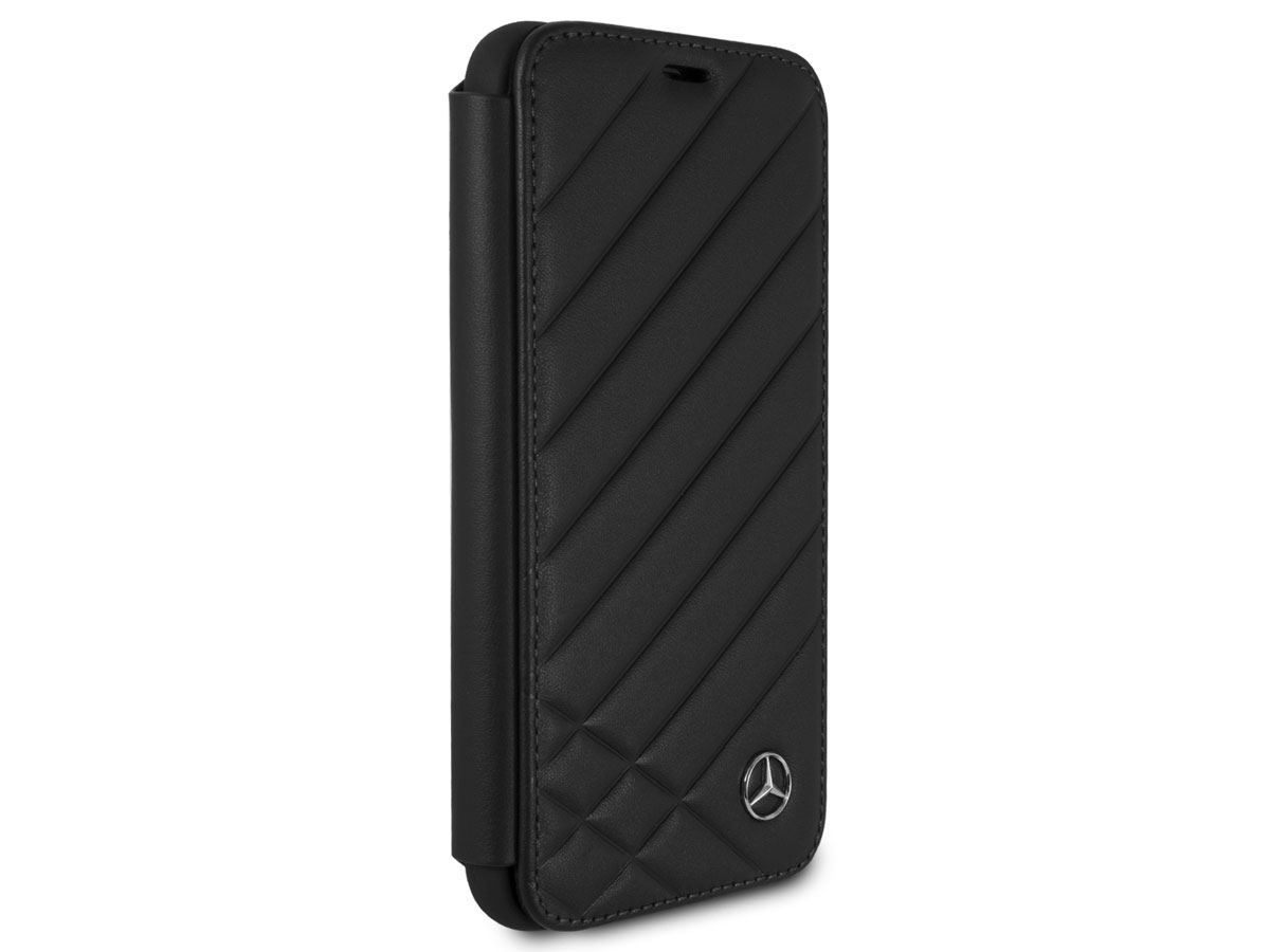 Mercedes-Benz Pattern II Bookcase - iPhone X/Xs hoesje