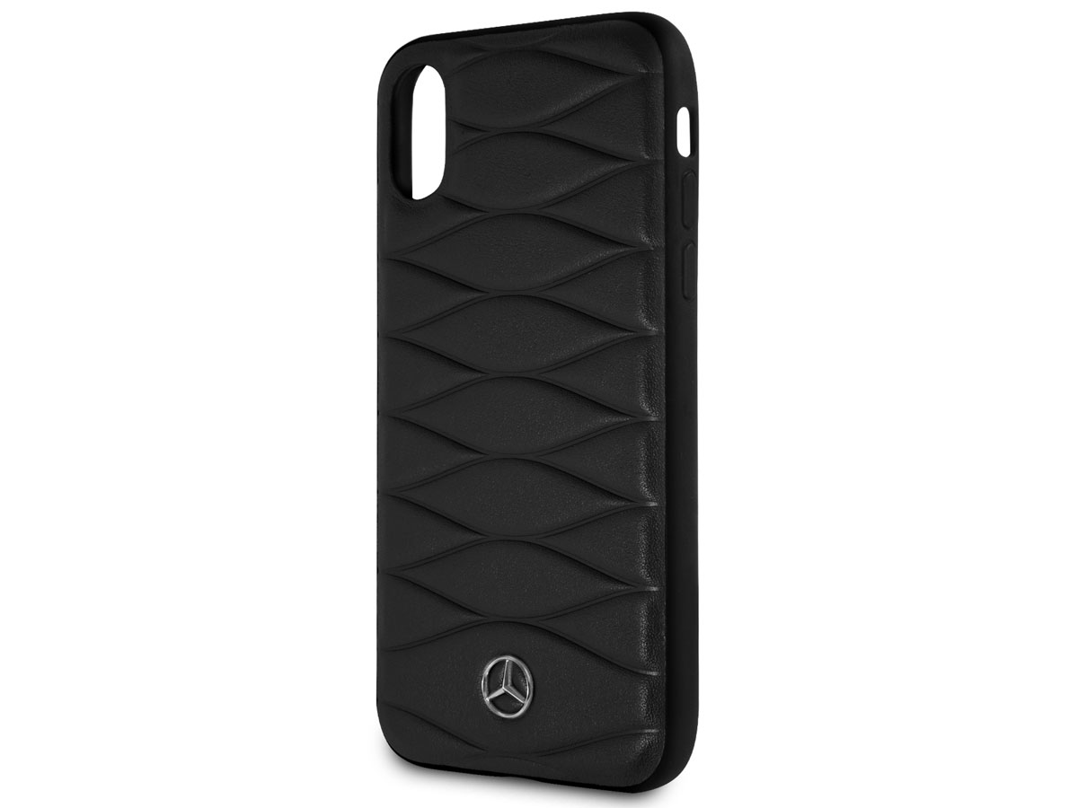 Mercedes-Benz Pattern III Case Zwart - iPhone X/Xs hoesje