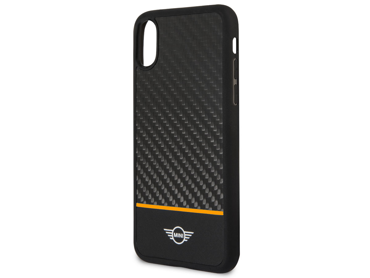 Mini Cooper Carbon Fiber Case - iPhone X/Xs hoesje