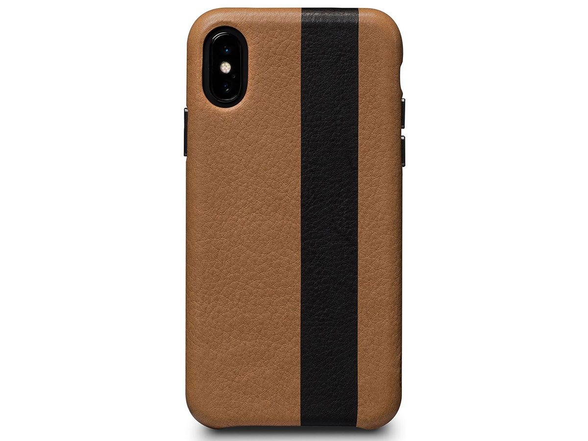 Sena Corsa II Leather Case Tan - iPhone X/Xs Hoesje Leer