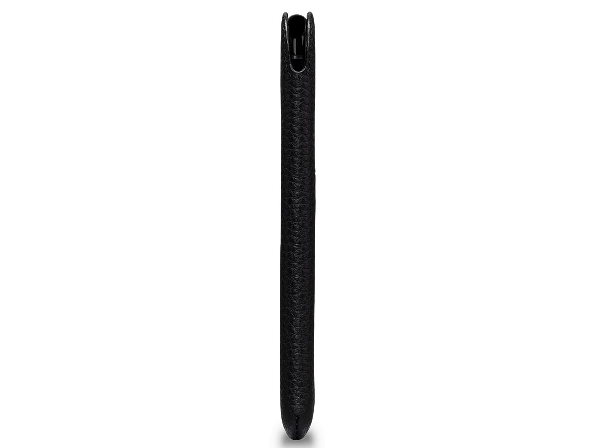 Sena Ultraslim Sleeve Zwart Leer - iPhone X/Xs hoesje