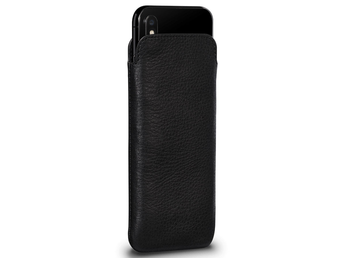 Sena Ultraslim Wallet Sleeve Zwart - iPhone X/Xs hoesje