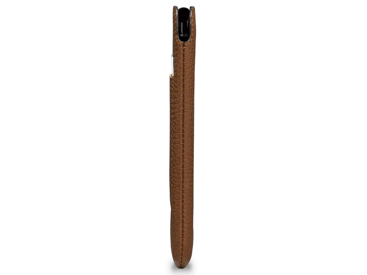 Sena Ultraslim Wallet Sleeve Tan - iPhone X/Xs hoesje