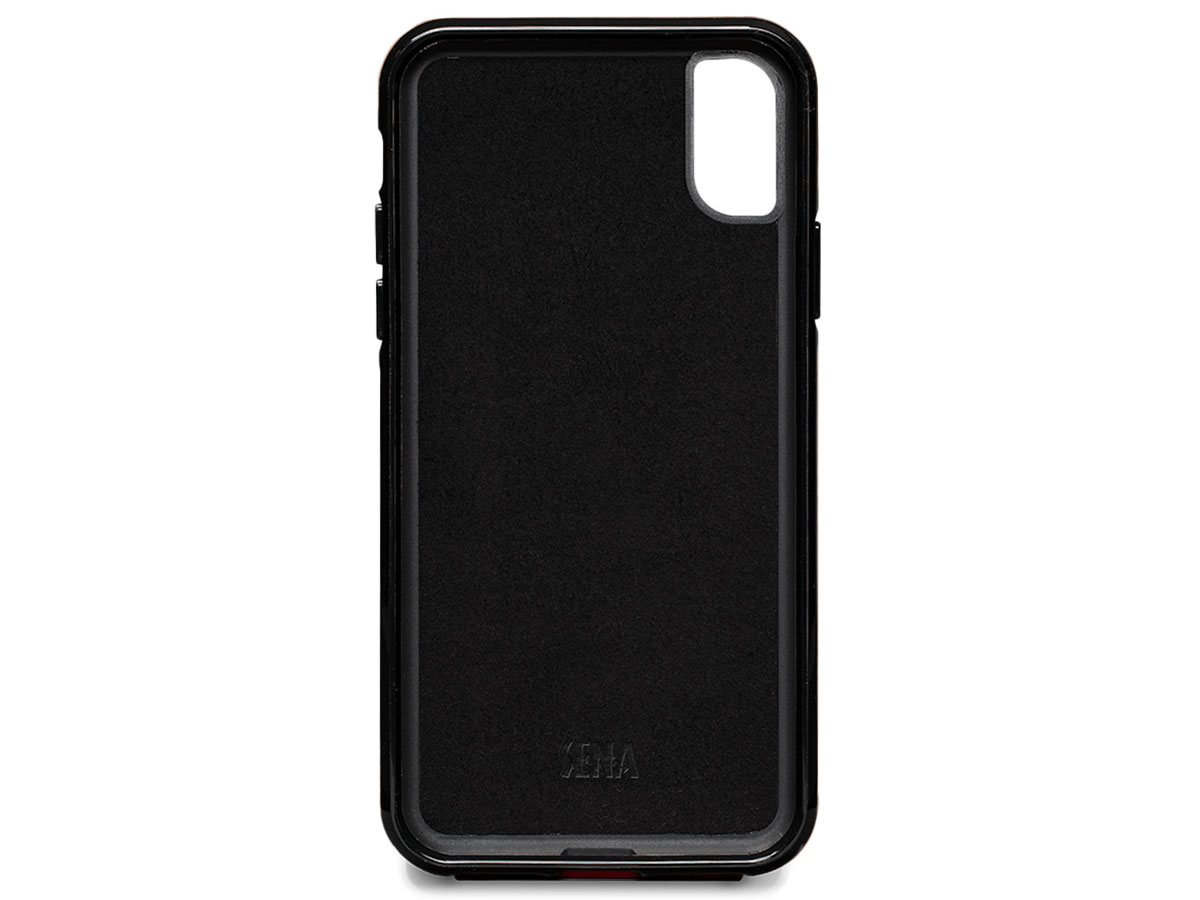 Sena WalletSkin Case Rood - iPhone X/Xs Hoesje Leer