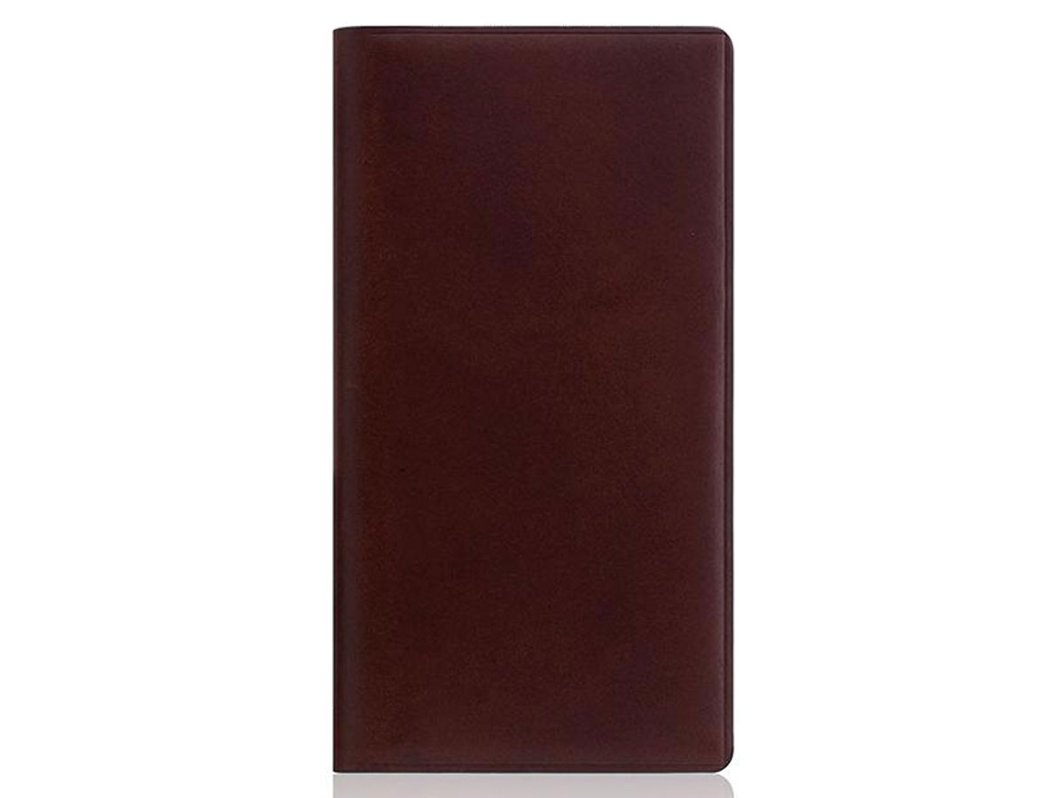 SLG D7 Buttero Leather Case Bruin - iPhone X/Xs hoesje