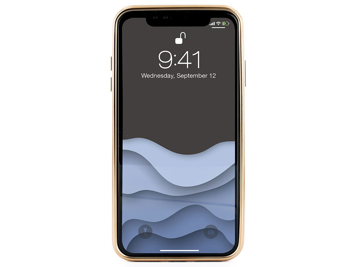 Ted Baker Champagne HD Glass Case - iPhone X/Xs Hoesje