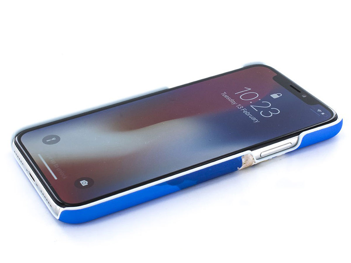 Ted Baker Zoeni Hard Shell Case Blauw - iPhone X/Xs Hoesje