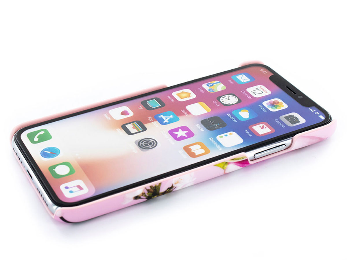 Ted Baker Zoeni Hard Shell Case Roze - iPhone X/Xs Hoesje