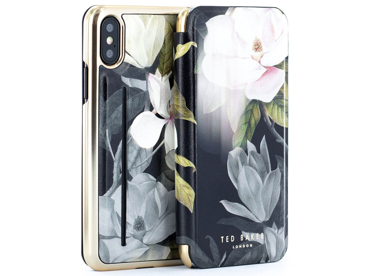 Ted Baker Opal Mirror Folio Case - iPhone X/Xs Hoesje