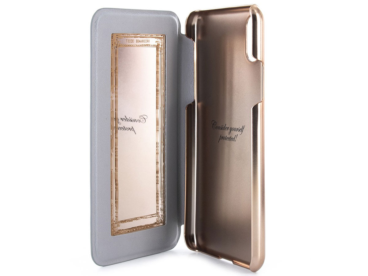 Ted Baker Nambot Card Folio Case - iPhone X/Xs Hoesje