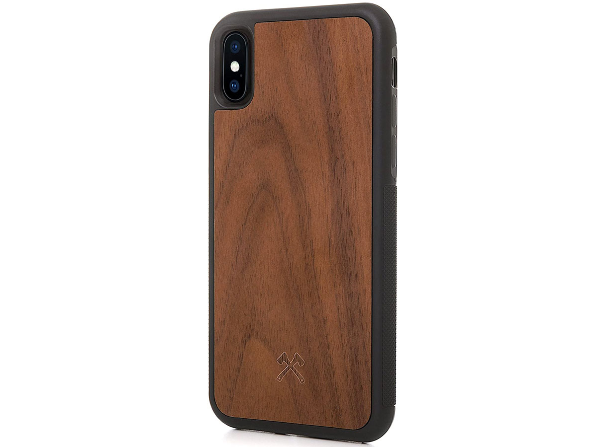 Woodcessories EcoCase Bumper Walnut - iPhone X/Xs hoesje