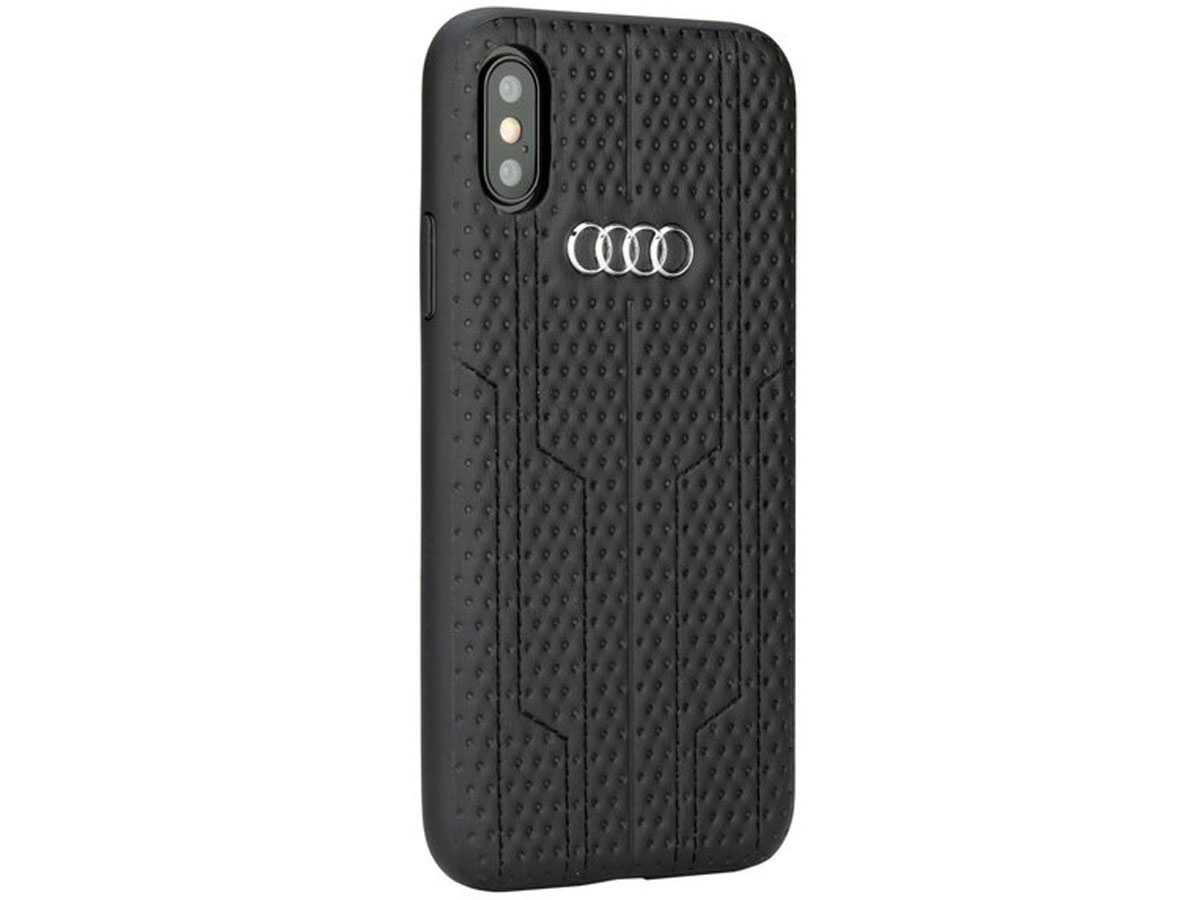 Audi A6 Series Hard Case Zwart - iPhone XR hoesje