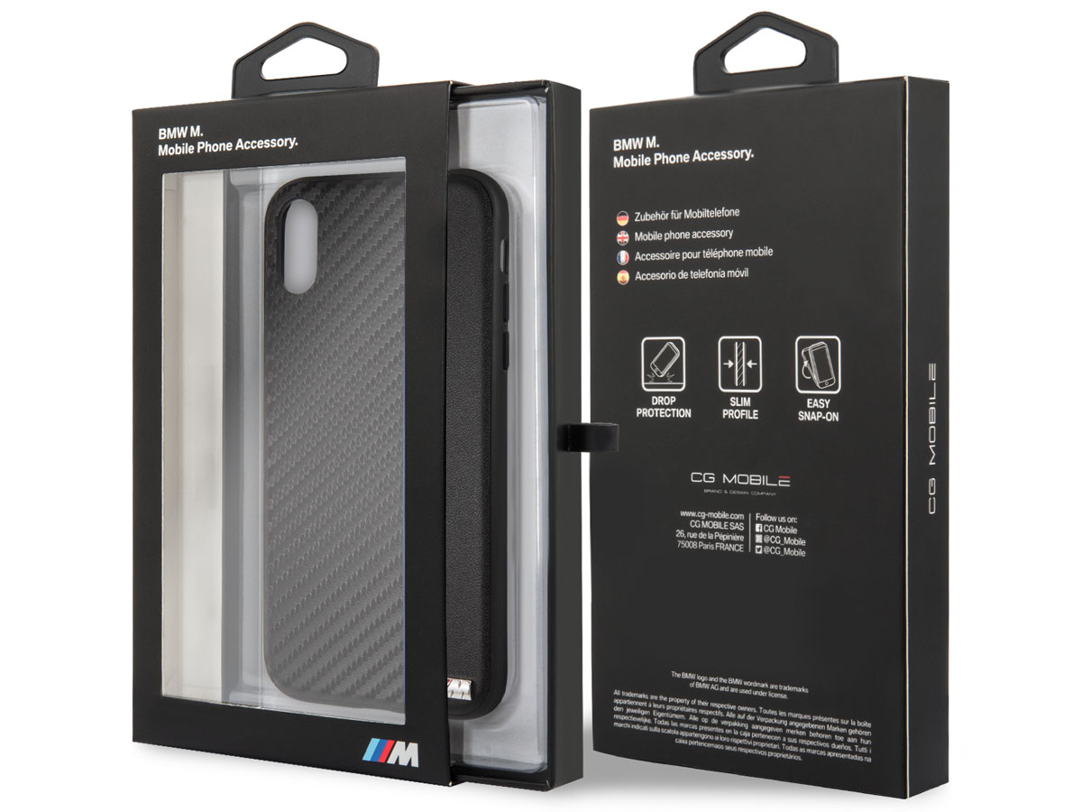 BMW M Sport Hard Case Blauw - iPhone XR hoesje