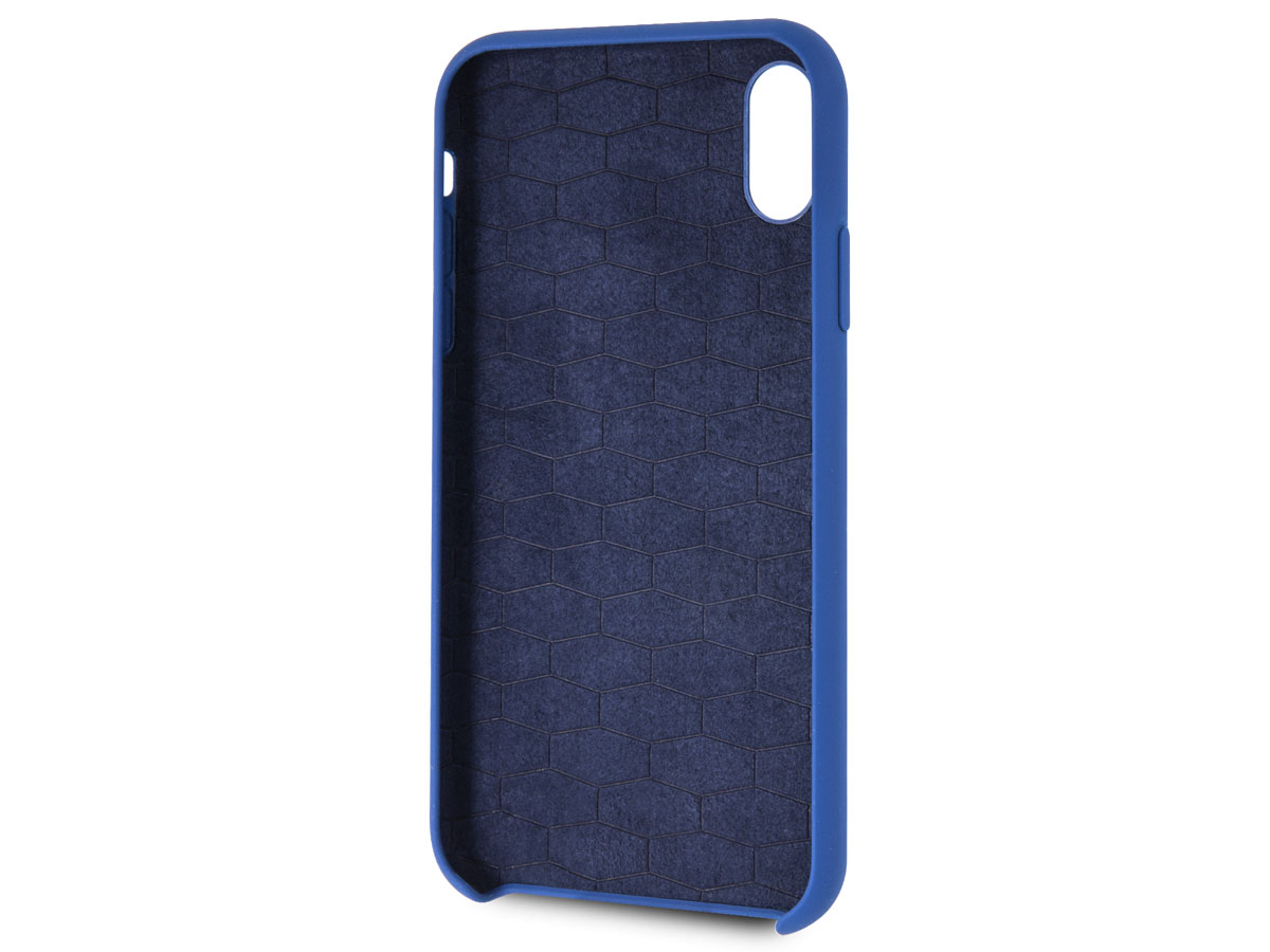 BMW M Sport Silicone Case Blauw - iPhone XR Hoesje