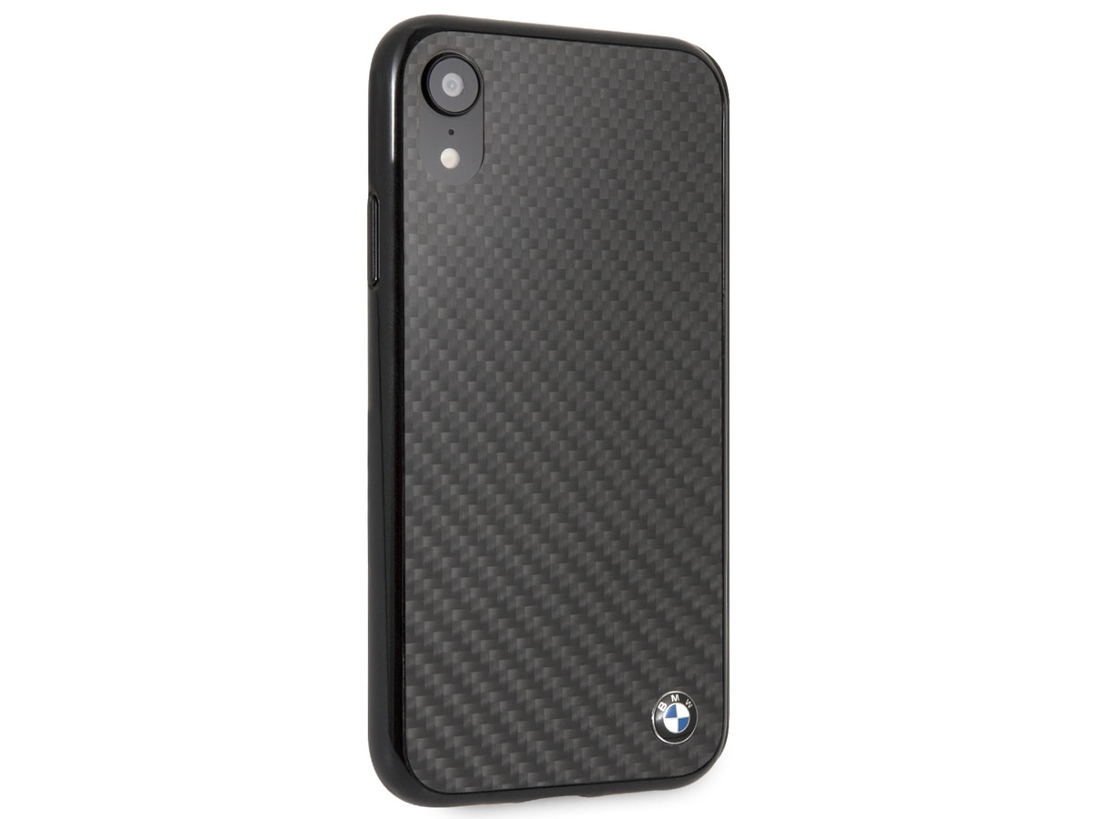 BMW Carbon Fiber Hard Case - iPhone XR hoesje