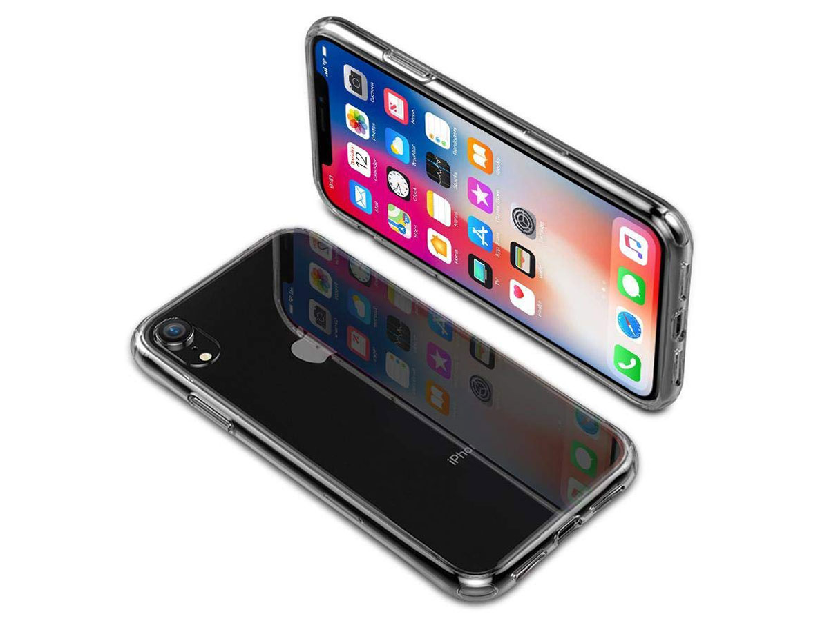 Crystal HD Tempered Glass Case - iPhone XR Hoesje