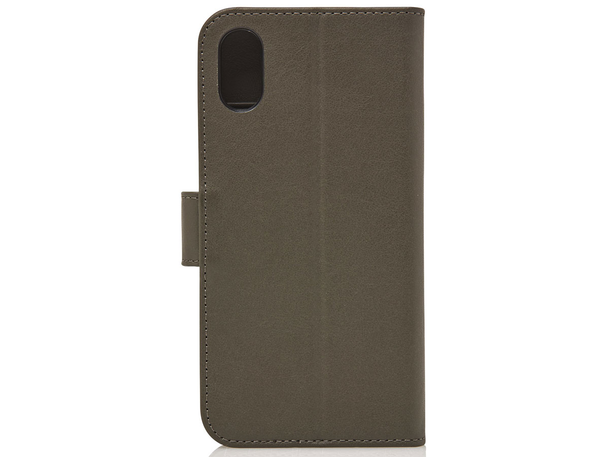 Castelijn & Beerens 2in1 Wallet Groen Leer - iPhone XR hoesje