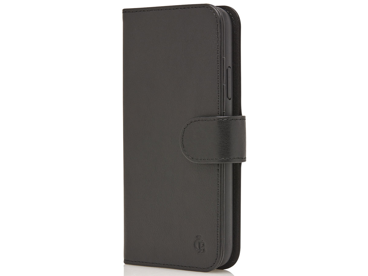 Castelijn & Beerens 2in1 Wallet Zwart Leer - iPhone XR hoesje