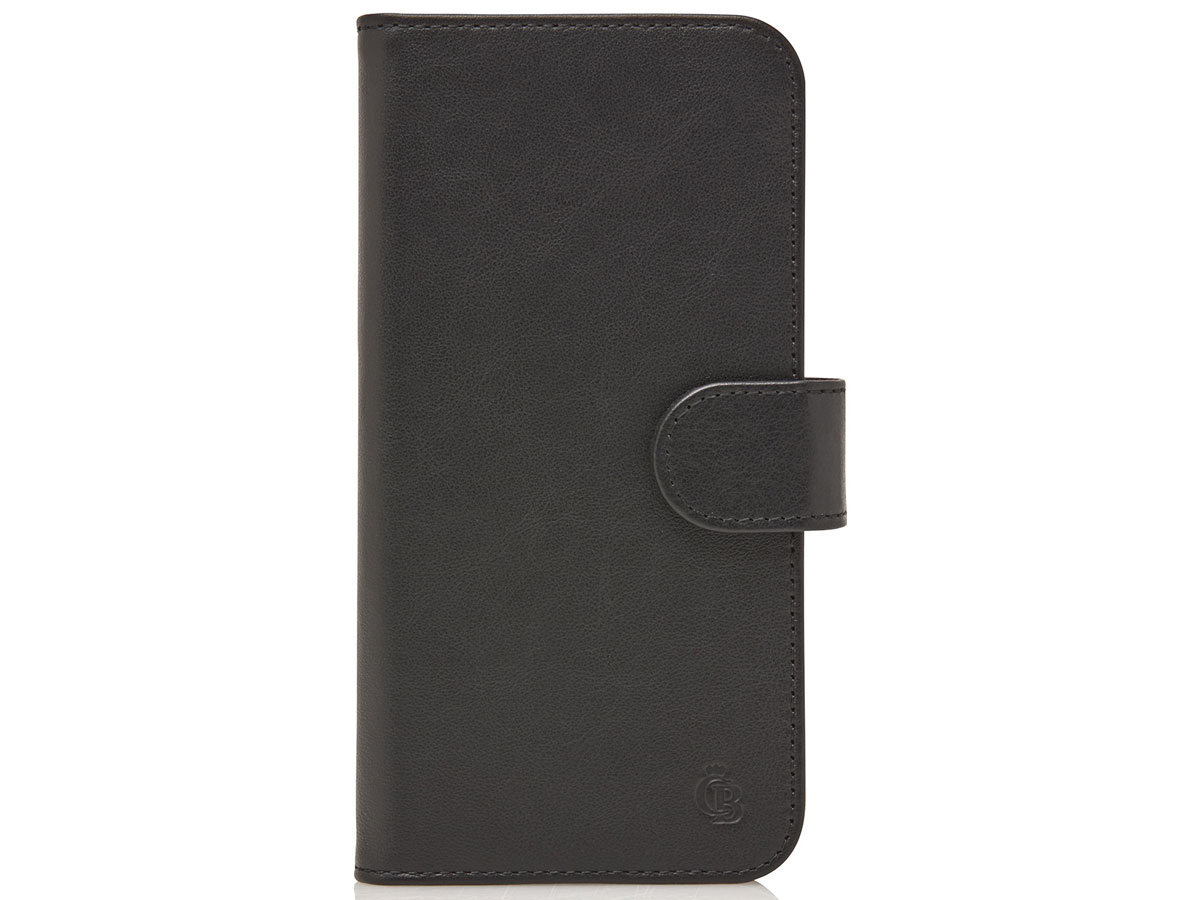 Castelijn & Beerens 2in1 Wallet Zwart Leer - iPhone XR hoesje