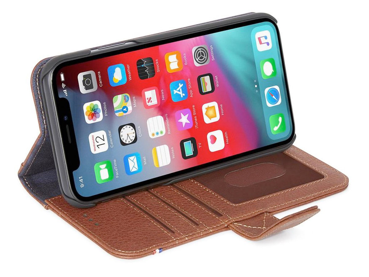 Decoded Detachable Wallet Case Bruin - iPhone XR hoesje