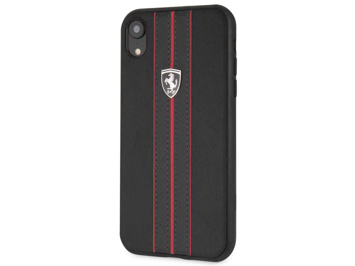 Ferrari Urban Hard Case Zwart - iPhone XR hoesje