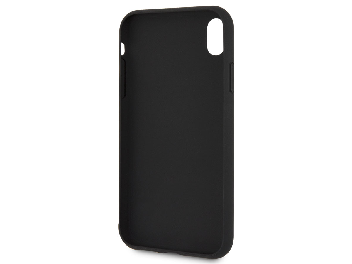 Guess Iridescent Case Zwart - iPhone XR hoesje