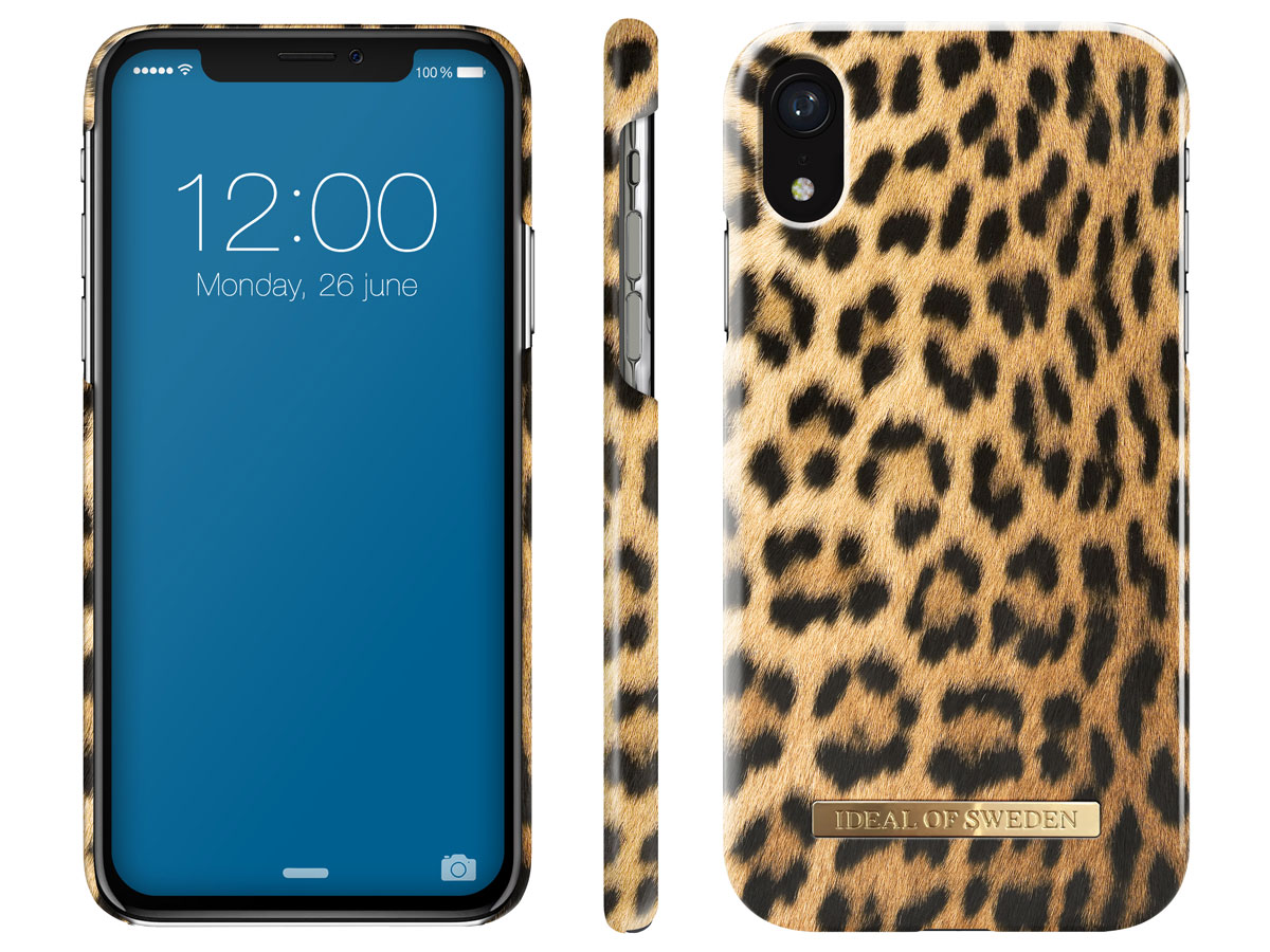 iDeal of Sweden Case Wild Leopard - iPhone XR hoesje