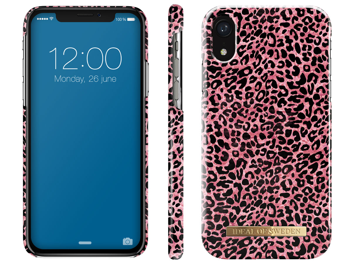 iDeal of Sweden Case Lush Leopard - iPhone XR hoesje