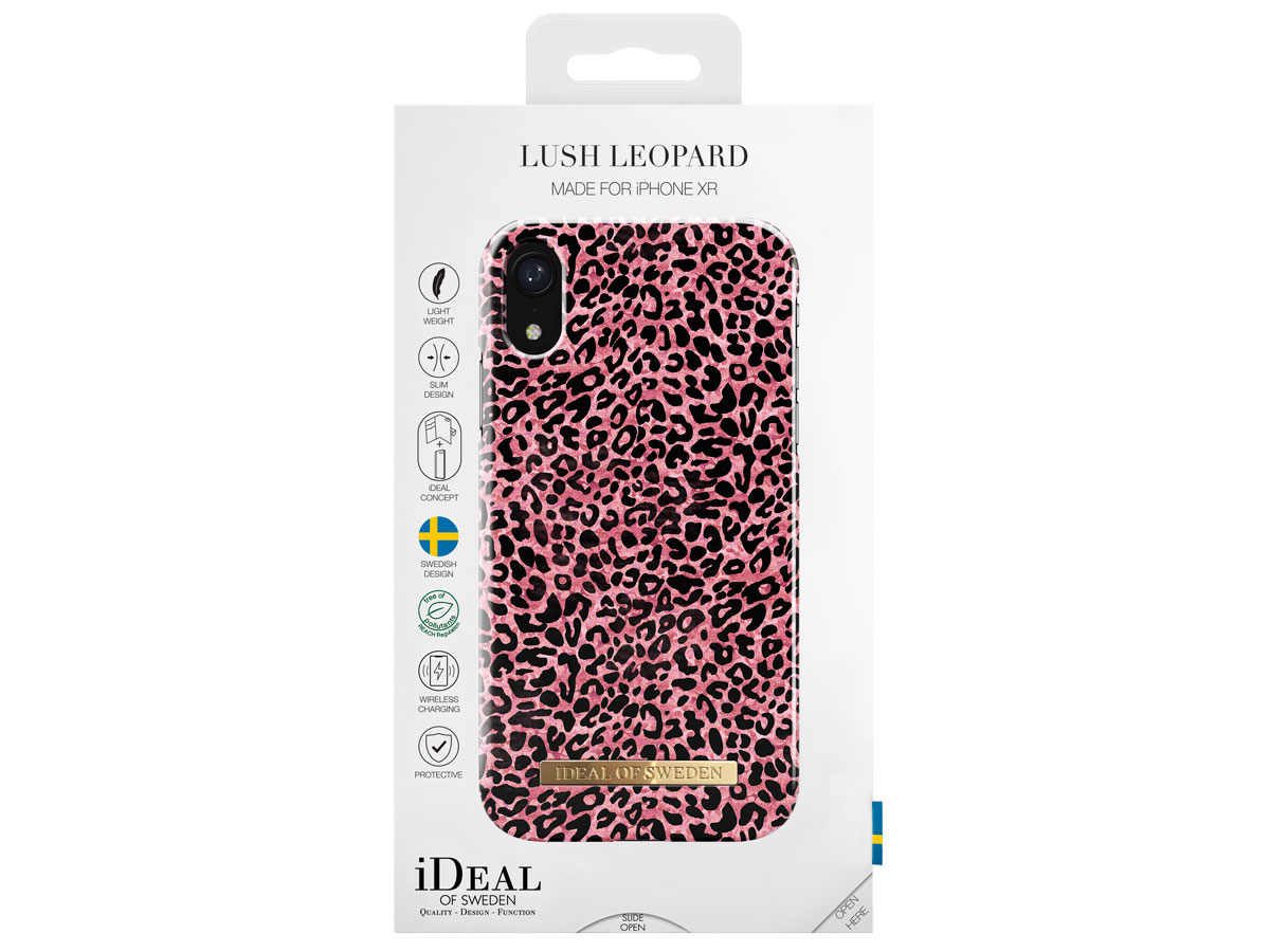 iDeal of Sweden Case Lush Leopard - iPhone XR hoesje