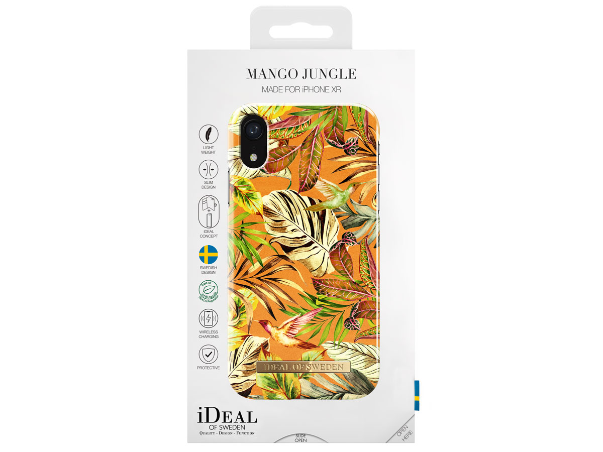 iDeal of Sweden Case Mango Jungle - iPhone XR hoesje