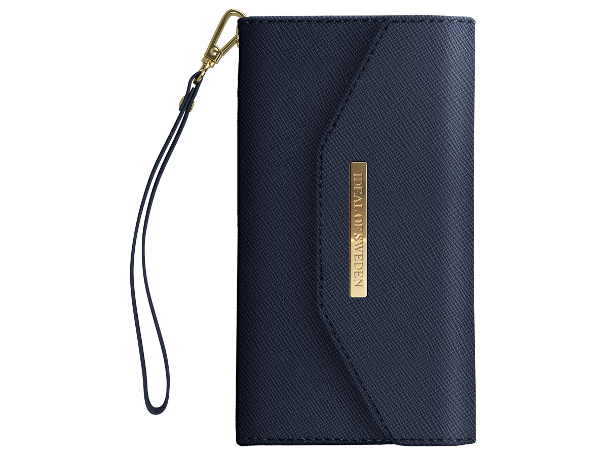 iDeal of Sweden Mayfair Clutch Navy - iPhone XR Hoesje