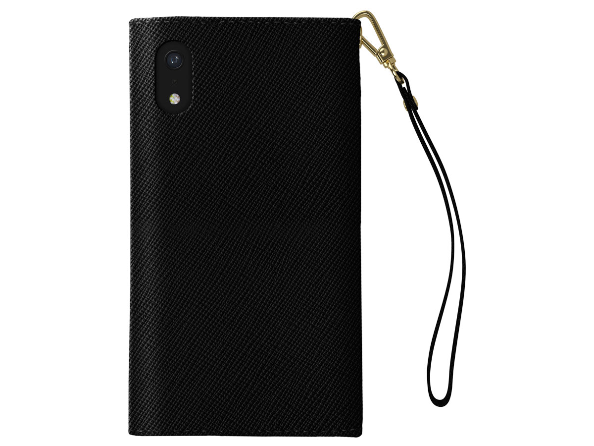 iDeal of Sweden Mayfair Clutch Zwart - iPhone XR Hoesje