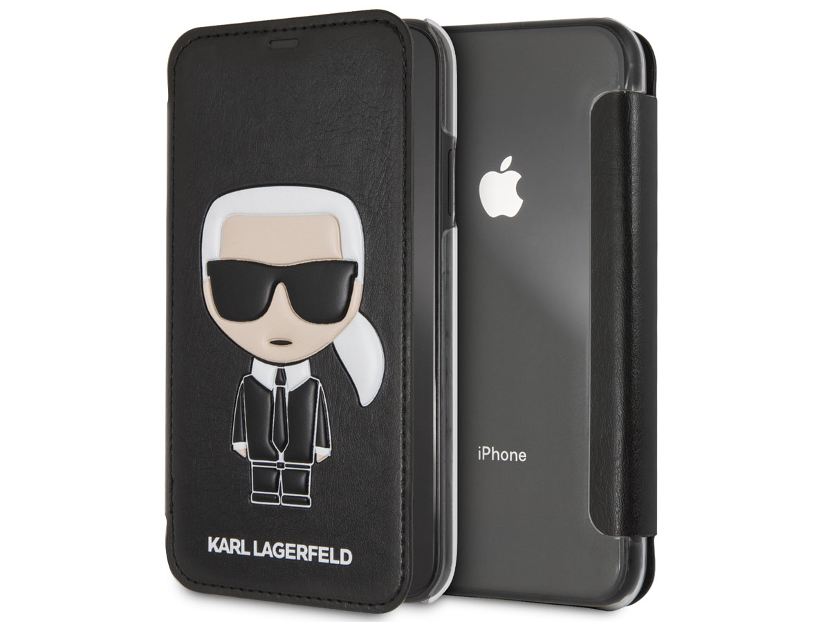 Karl Lagerfeld Iconic Bookcase - iPhone XR hoesje