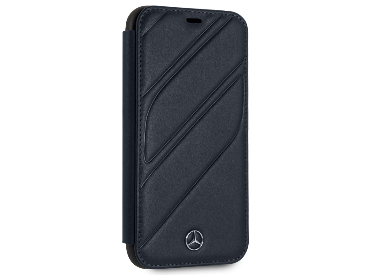 Mercedes-Benz Organic Folio Navy - iPhone XR Hoesje