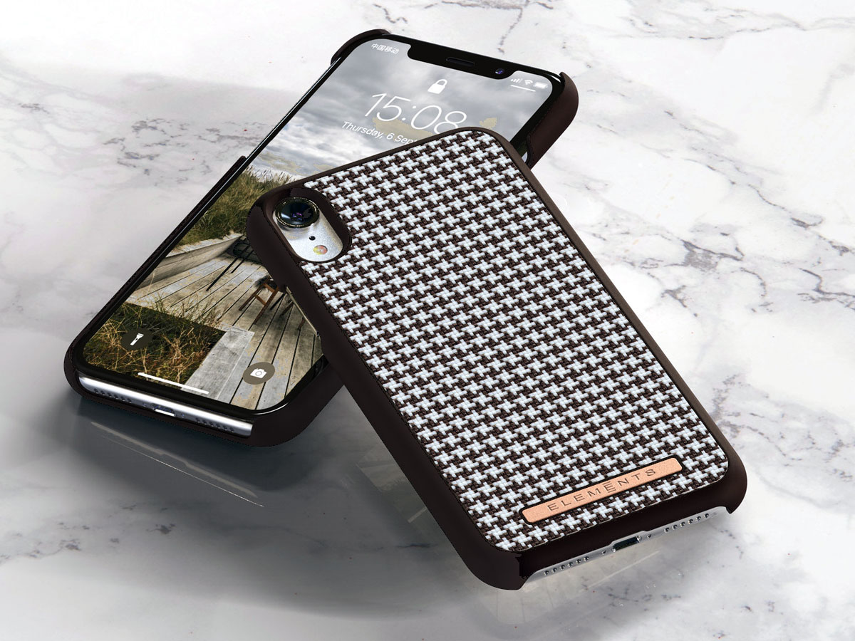 Nordic Elements Sif Couture Bruin - iPhone XR hoesje